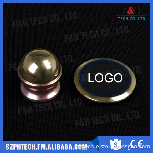 OEM logo metal mobile phone holder car mount magnetic phone holder 360